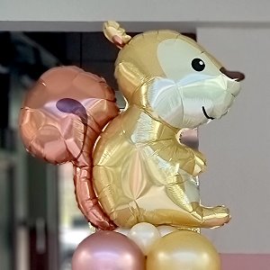 [헬륨포함]하이벌룬  그라보 은박풍선 아기다람쥐 36인치